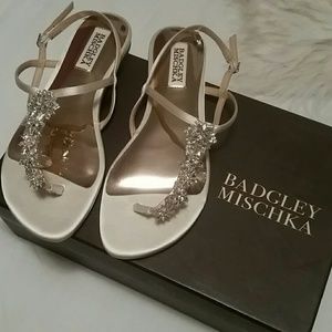 Badgley Mischka Tate Evening Sandals